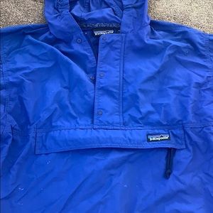 Vintage Patagonia quarter-zip raincoat